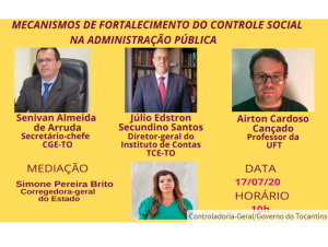 Foto: Controladoria-Geral/Governo do Tocantins